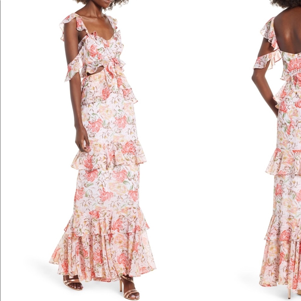 WAYF Floral Dress